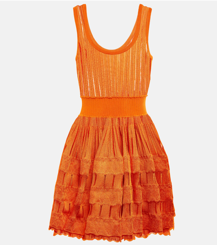 Orange Alaia style dress