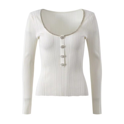 White top with Swarovski