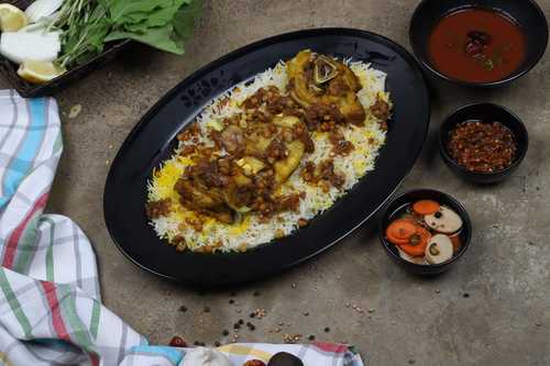 Al Kharof Restaurant - Majbous Mutton