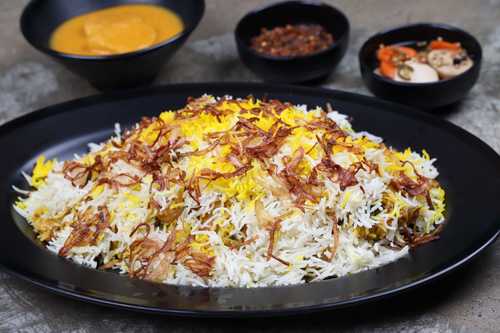 Al Kharof Restaurant - Chicken Biryani