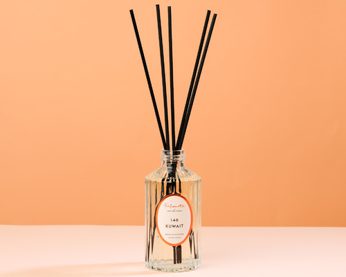 DIFFUSER KUWAIT 125ML - LAVANDER, SWEETNOTES, NUTMEG, CLOVE, SAFFRON, JASMINE, PATCHOULI, VETIVER, LABDANUM, AGARWOOD, MOSSY NOTES, AMBER