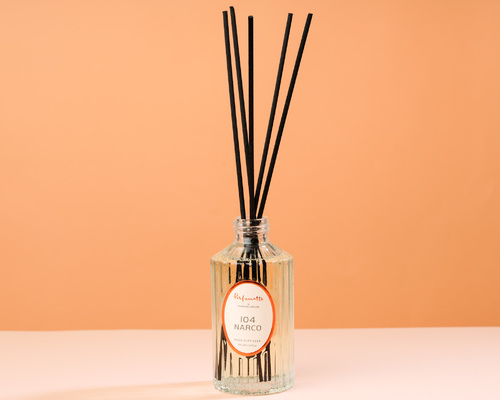 ATELIER - DIFFUSER NARCO 125 ML - BERGAMOT, LEMON, PEACH, JASMINE, ORANGE BLOSSOM, WOODY NOTES, AMBER,MUSK, PEONY, MOSSY NOTES