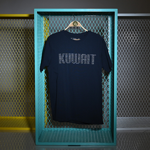 Kuwait regions T-shirt - Black - Kuwait governorates are 6 including more than 140 Areas .. all these regions are uniquely shaped into the proud name of our beloved country KUWAIT.
