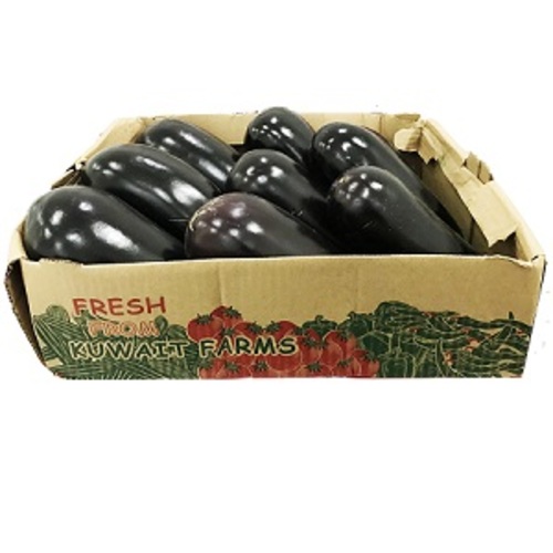 Kuwaiti Black Eggplant Carton 3kg