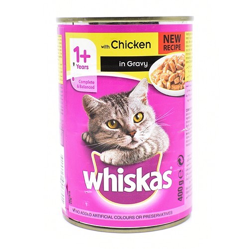 Whiskas Cat Food Minced Chicken 400g