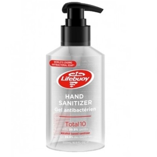 Lifebuoy Total 10 Hand Sanitizer Gel 500ml