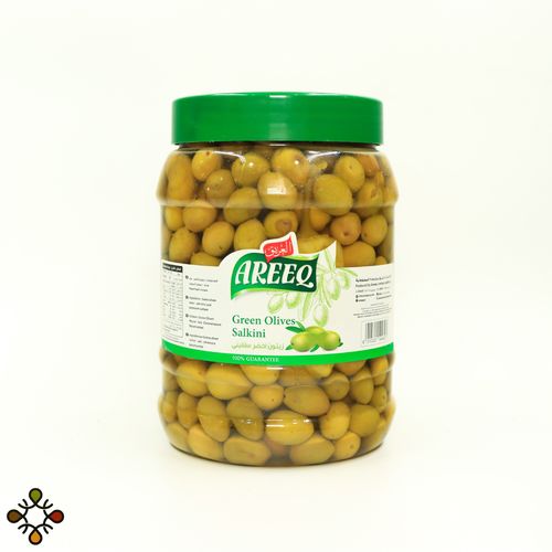Ancient Salqina Green Olives 1.6 kg