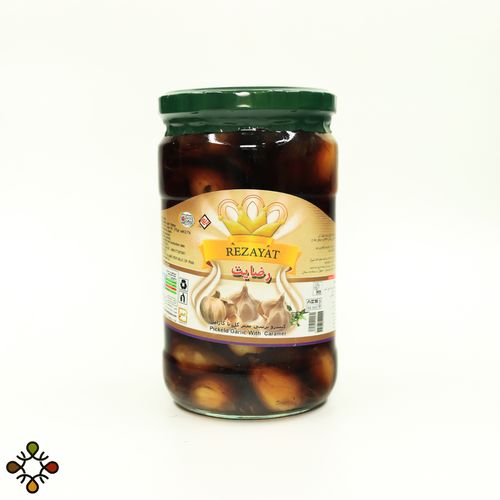 Pickled black garlic