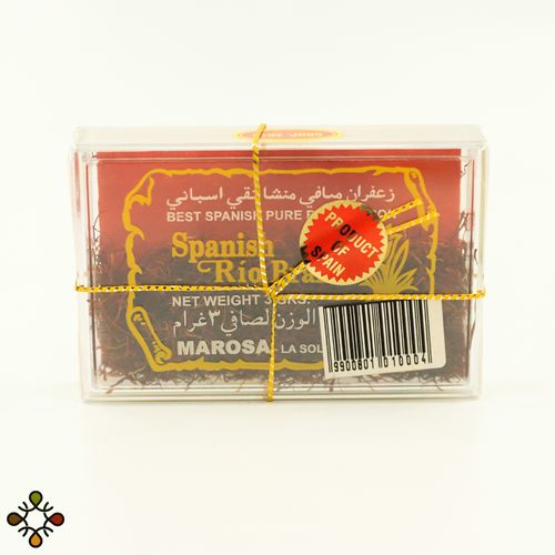 3 grams Spanish saffron