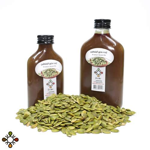 pumpkin seed oil - All oils are squeezed brushes on demand