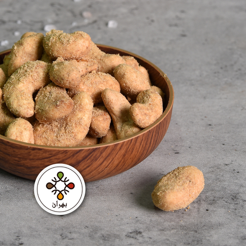 Coated cashews smoked flavor