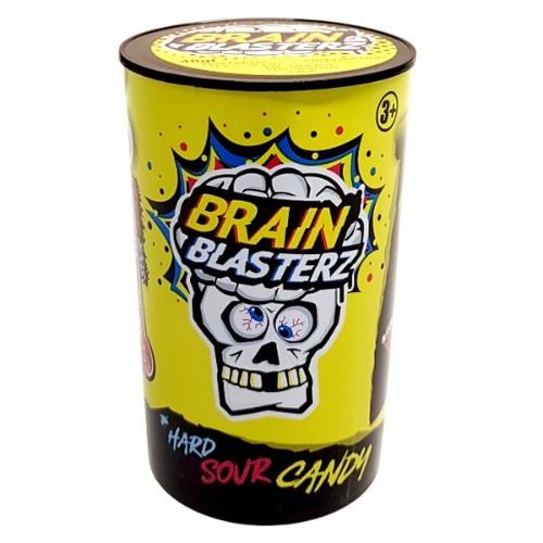 Brain Blasterz Hard Sour Candy 48 g - Brain Blasterz Hard Sour Candy 48 g