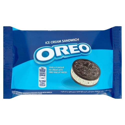 Oreo Sandwich Biscuits Ice Cream 135 ml - Oreo Sandwich Biscuits Ice Cream 135 ml