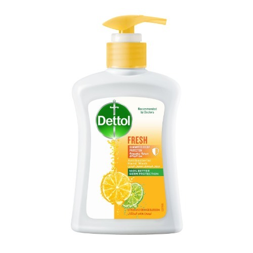 Dettol Fresh Liquid Handwash Citrus And Orange Blossom 200 ml - Dettol Fresh Liquid Handwash Citrus And Orange Blossom 200 ml