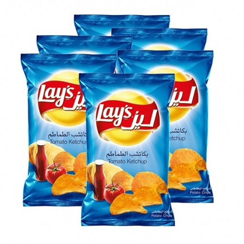 Lay's Tomato Ketchup 21 Pieces X 14 g - Lay's Tomato Ketchup 21 Pieces X 14 g