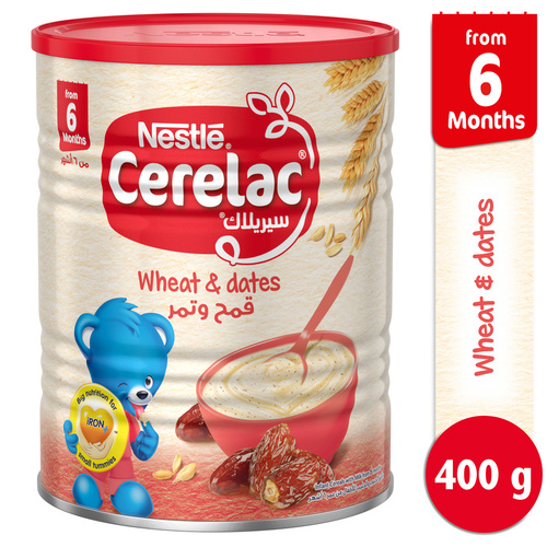 Cerelac Wheat & Dates 400 g - Cerelac Wheat & Dates 400 g