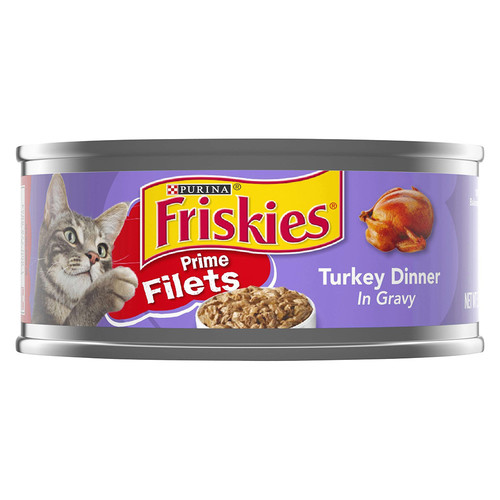 Friskies Prime Filets With Turkey Dinner 156 g - Friskies Prime Filets With Turkey Dinner 156 g