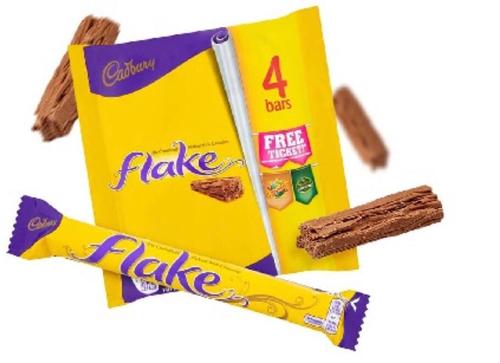 Flake Cadbury 4 Bar - Flake Cadbury 4 Bar