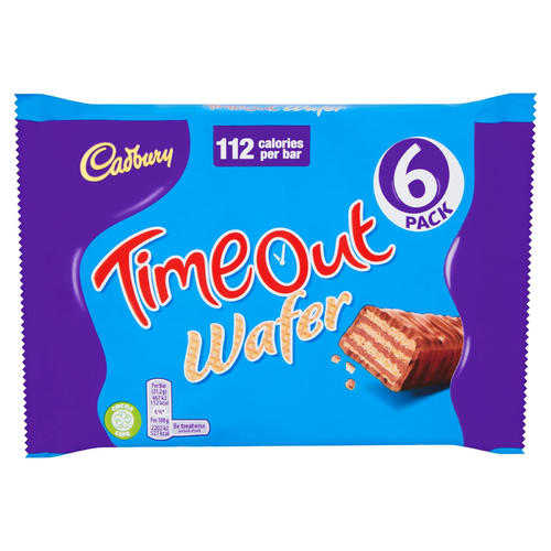 Time Out Wafer U.K. 6 pieces - Time Out Wafer U.K. 6 pieces