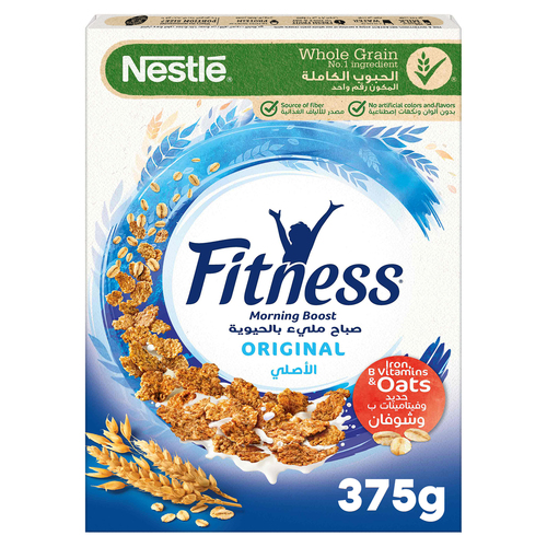 Nestle Fitness Cereals Original 375 G - Nestle Fitness Cereals Original 375 G