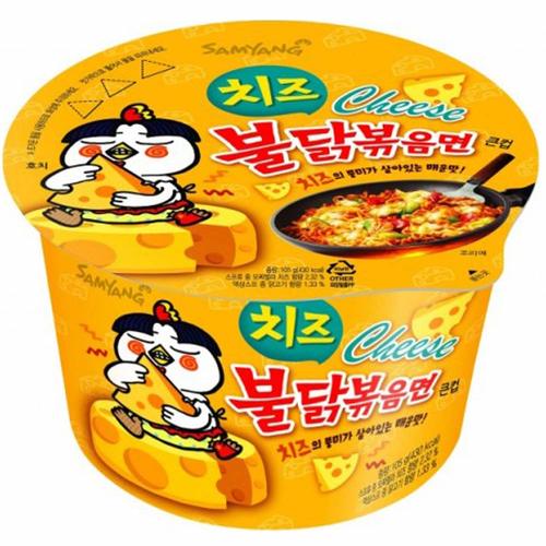 Korean Indomi Yellow cup Ramen Cheese 105 g - Korean Indomi Yellow cup Ramen Cheese 105 g