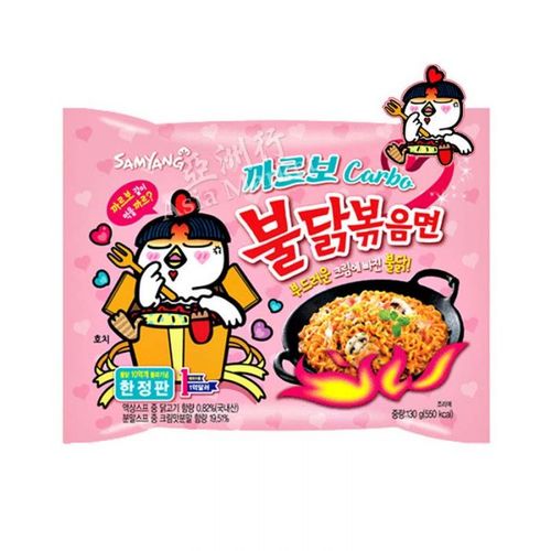 Korean Indomi Pink Ramen Carbo 140 g - Korean Indomi Pink Ramen Carbo 140 g