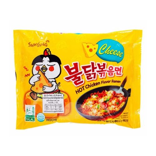 Korean Indomi Yellow Ramen Cheese 140 g - Korean Indomi Yellow Ramen Cheese 140 g