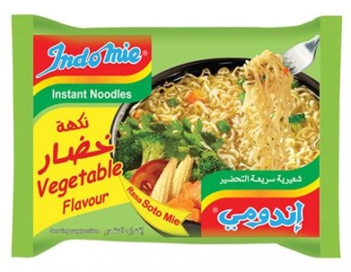 Indomie Vegetable Flavour 77 g - Indomie Vegetable Flavour 75 g