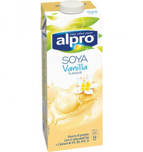 Alpro Soya Vanilla Flavour 1 L - Alpro Soya Vanilla Flavour 1 L