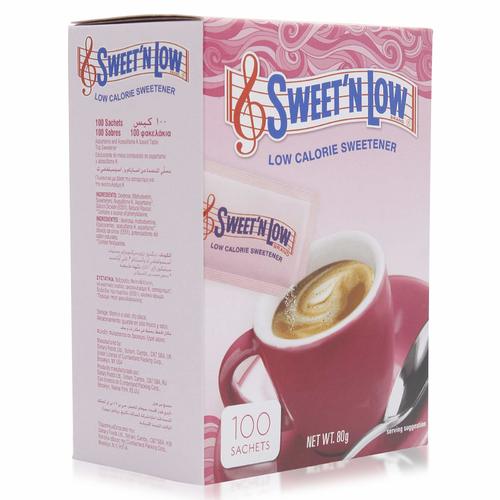Sweet'n Low Low Calorie Sweetener 100 Sachets - Sweet'n Low Low Calorie Sweetener 100 Sachets