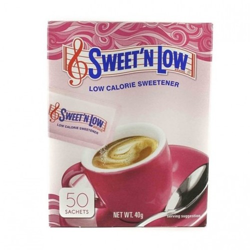 Sweet'n Low Low Calorie Sweetener 50 Sachets - Sweet'n Low Low Calorie Sweetener 50 Sachets