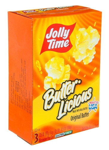 Jolly Time Butter Licious Microwave Popcorn 255 g - Jolly Time Butter Licious Microwave Popcorn 255 g