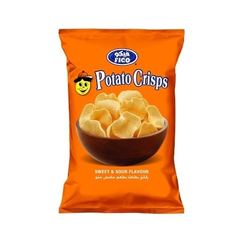 Fico Potato Crisps Sweet&Sour Flavour 15 g - Fico Potato Crisps Sweet&Sour Flavour 15 g