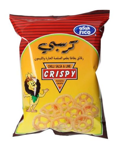 Fico Crispy Chilli Salsa & Lime Potato Crisps 15 g - Fico Crispy Chilli Salsa & Lime Potato Crisps 15 g