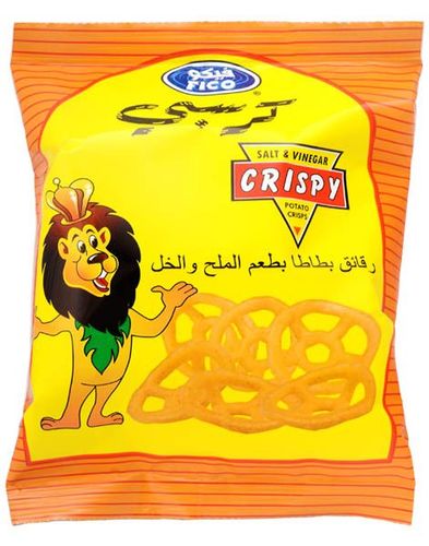 Fico Crispy Salt & Vinegar Potato Crisps 15 g - Fico Crispy Salt & Vinegar Potato Crisps 15 g