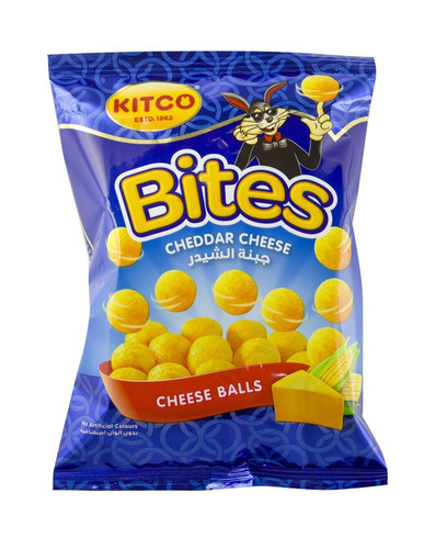 Kitco Bites Cheddar Cheese (Cheese Balls) 20 g - Kitco Bites Cheddar Cheese (Cheese Balls) 20 g