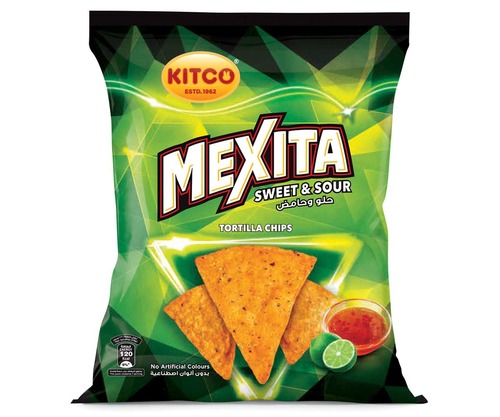 Kitco Mexita Sweet And Sour Tortilla Chips 23 g - Kitco Mexita Sweet And Sour Tortilla Chips 23 g