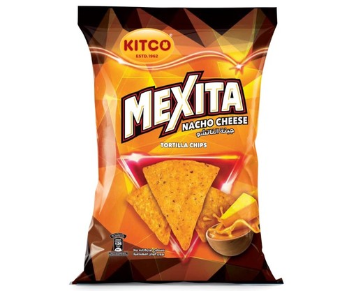 Kitco Mexita Nacho Cheese Tortilla Chips 23 g - Kitco Mexita Nacho Cheese Tortilla Chips 23 g