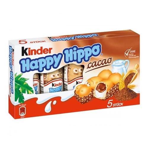 Kinder Happy Hippo Milk & Cacoa 5 Pieces 103.5 g - Kinder Happy Hippo Milk & Cacoa 5 Pieces 103.5 g