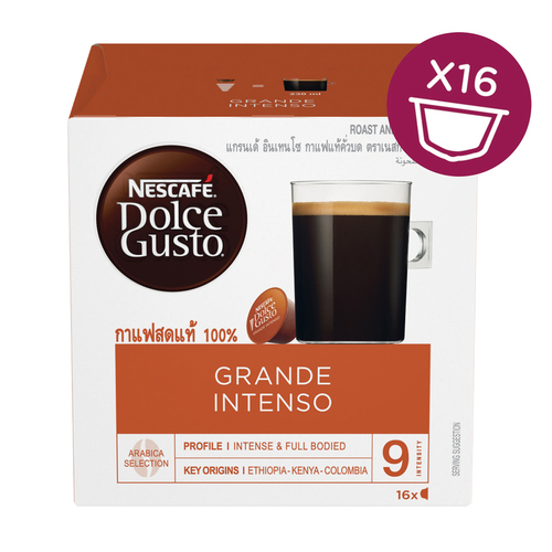 Nescafe Dolce Gusto Grande Intenso 16 Capsules - Nescafe Dolce Gusto Grande Intenso 16 Capsules