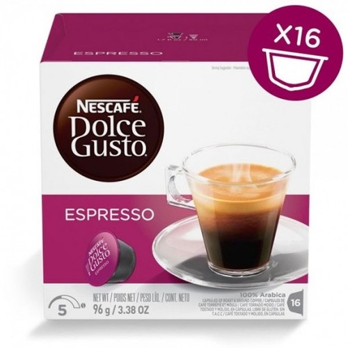 Nescafe Dolce Gusto Espresso 16 Capsules - Nescafe Dolce Gusto Espresso 16 Capsules