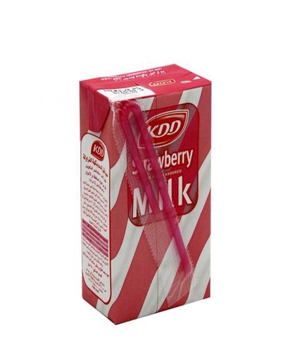 KDD Strawberry Milk 250 ml - KDD Strawberry Milk 250 ml