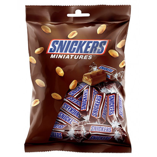 Snickers Miniatures 150 g - Snickers Miniatures 150 g