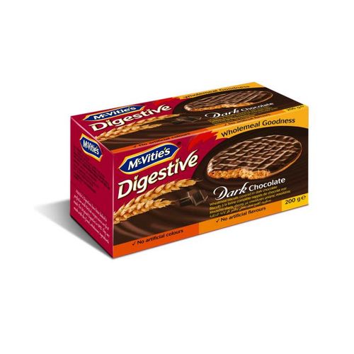 Mcvitie's Digestive Dark Chocolate 200 g - Mcvitie's Digestive Dark Chocolate 200 g