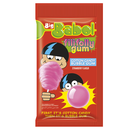 Big Babol Filifolly Strawberry 11 g - Big Babol Filifolly Strawberry 11 g