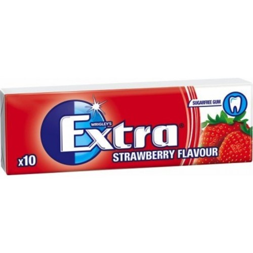 Wrigley's Extra Strawberry 14 g - Wrigley's Extra Strawberry 14 g