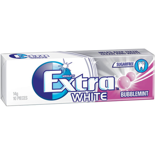 Wrigley's Extra Bubblemint 14 g - Wrigley's Extra Bubblemint 14 g