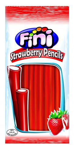 Fini Strawberry Pencils 100 g - Fini Strawberry Pencils 100 g