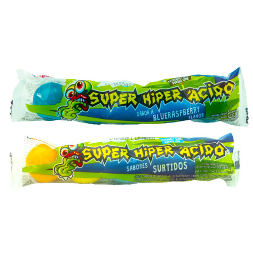 Super Hiper Acido Bubble Gum 21.5 g - Super Hiper Acido Bubble Gum 21.5 g