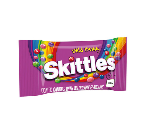 Skittles Wild Berry Flavoured 38 g - Skittles Wild Berry Flavoured 38 g